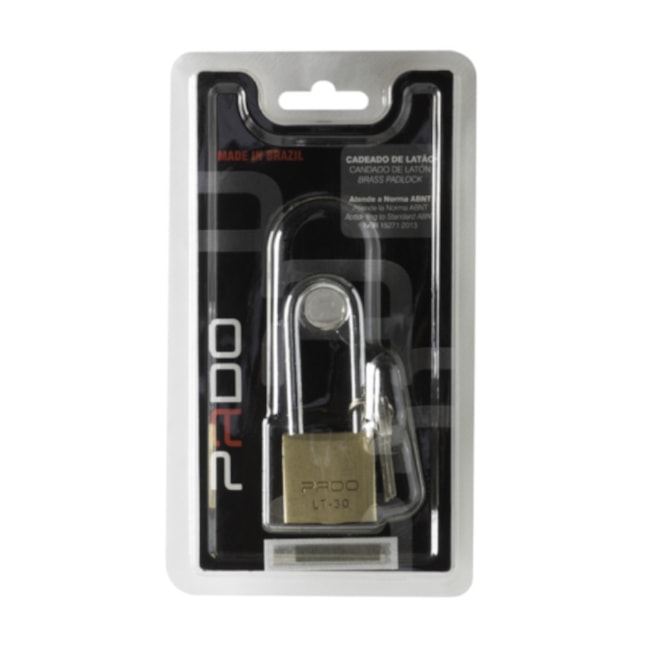 Cadeado Latão 30mm com Haste Longa SM-E30/50 PADO-001a39bf-9ce7-4137-b9e9-72b186023932