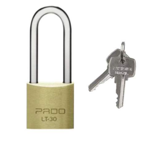 Cadeado Latão 30mm com Haste Longa SM-E30/50 PADO-0563e896-0edb-4039-a3af-9a33a1fab771