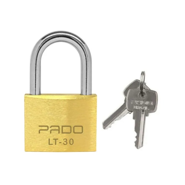 Cadeado Latão 30mm LT-30 S4 PADO-3b4cc356-5872-4e86-95c9-da145f19e902