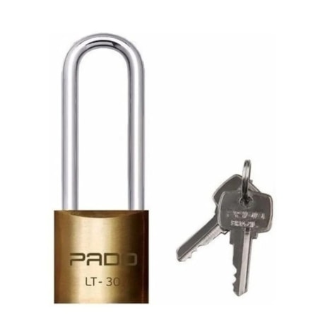 Cadeado Latão 35/75mm de Haste Longa SM LT-30/75 PADO-195f8924-ca79-4761-9e8b-675ffe2dc13e