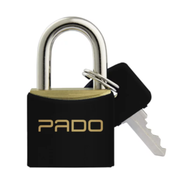 Cadeado Latão 40mm com Chave Preto SM LT-40 PADO-be27dd37-9227-4c27-b714-2072971e4761