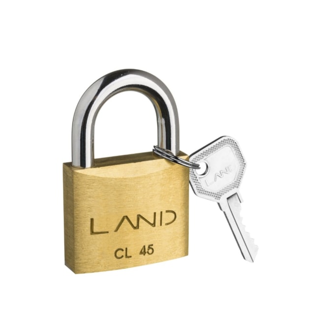 Cadeado Latão 45mm 2425 LAND-b495775c-dee8-4909-9a31-ae414cb4c024
