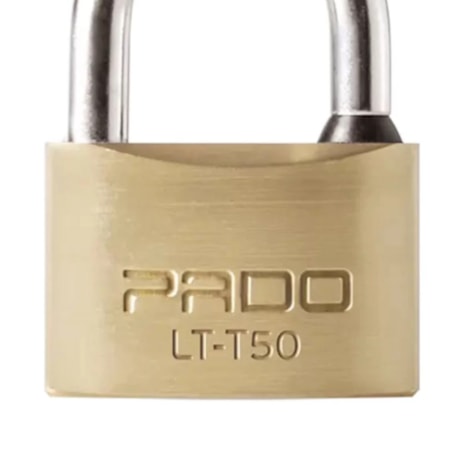 Cadeado Latão 50mm com Chave Tetra SM LT-T50 PADO-e7dd7250-8006-47ee-9ae1-30761e3b19f4