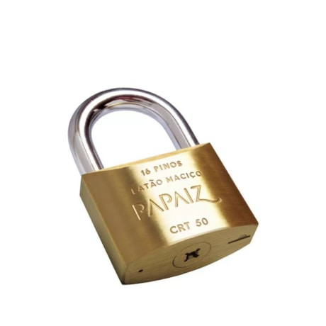 Cadeado Latão 50mm Treta CRT50 PAPAIZ-2c907ea9-48b1-43ba-875c-e588c9957760