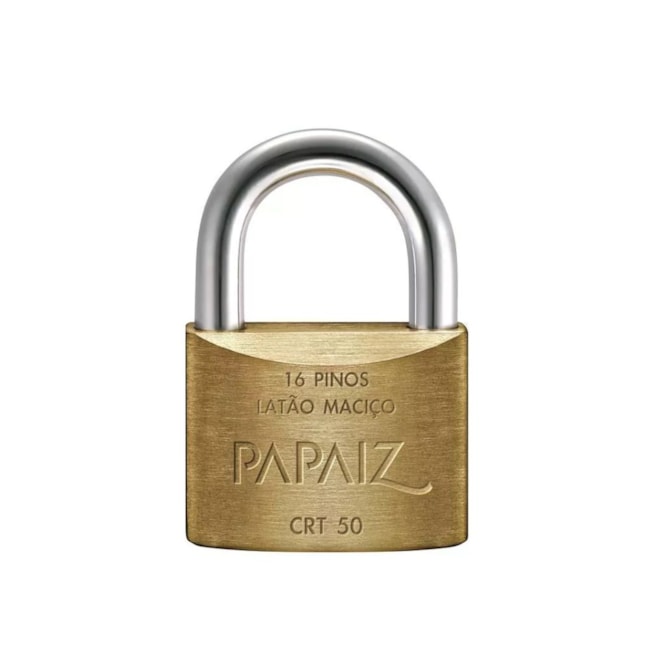 Cadeado Latão 50mm Treta CRT50 PAPAIZ-dad5c2d6-2fd7-4992-b659-a295c428f659
