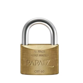 Cadeado Latão 60mm Treta CRT60 PAPAIZ