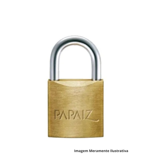 Cadeado Latão 70mm CR70 PAPAIZ-4c682117-db23-432d-8d94-5b70bd007c25