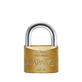 Cadeado Latão 70mm Tetra CRT70 PAPAIZ