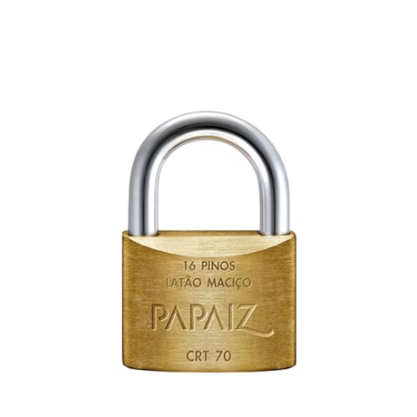 Cadeado Latão 70mm Tetra CRT70 PAPAIZ-75d68339-7dc0-430f-aafc-5984a920d38d