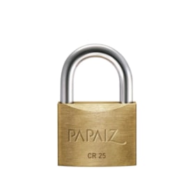 Cadeado Latão Standard 25mm CR25 PAPAIZ