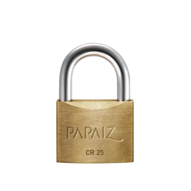 Cadeado Latão Standard 25mm CR25 PAPAIZ-cb7ec25f-1a12-4144-895b-31484f86edd8