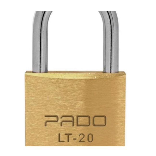 Cadeado Tradicional de Latão 20mm com Chave LT-20 PADO-f5711afa-754a-48cb-8073-3245fb0426f0