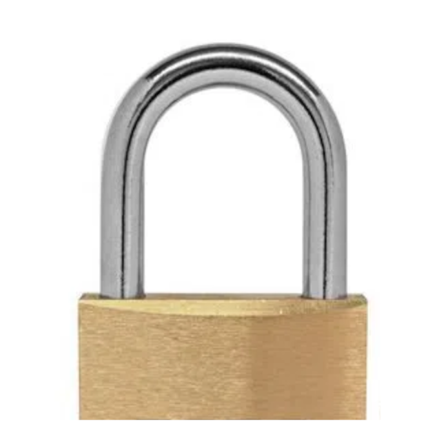 Cadeado Tradicional de Latão 20mm com Chave S1 LT-20 PADO-1ff71786-322a-4454-95e3-a15ffac38025