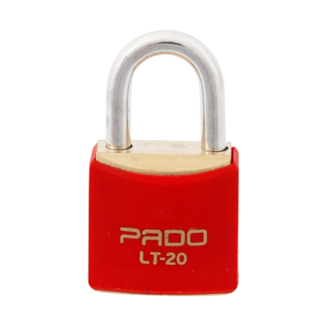 Cadeado Tradicional de Latão 20mm Vermelho SM LT-20 PADO-07e41aa4-da81-4bbb-a9f4-f0a3dcc8450b