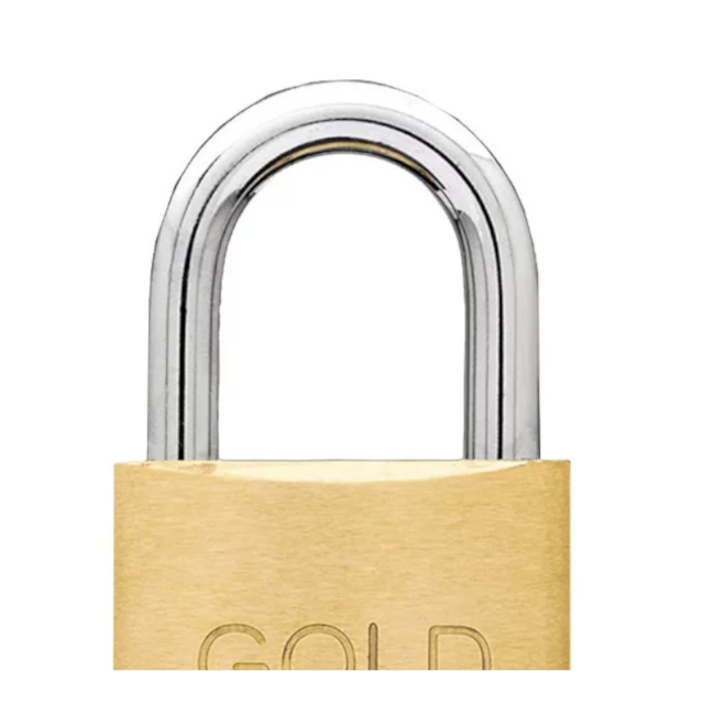 Cadeado Tradicional de Latão 40mm com Chave GCC200005 GOLD-641e8034-f749-4767-853f-4dea7e157e9c