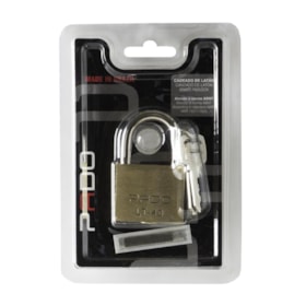 Cadeado Tradicional de Latão 40mm com Chave LT-40 PADO