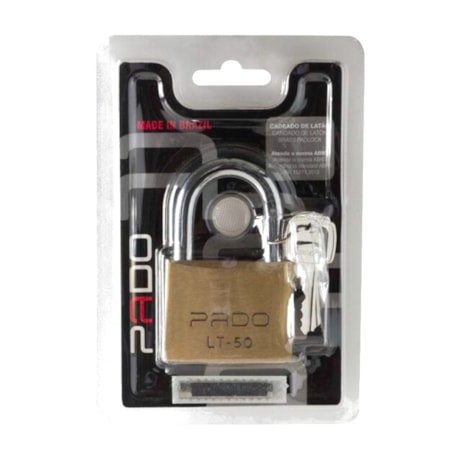Cadeado Tradicional de Latão 50mm com Chave LT-50 PADO-d966f981-dd4e-41a5-997c-5949b6b10b3a