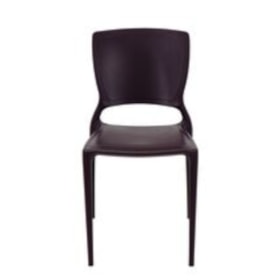 Cadeira Sofia Polipropileno e Fibra de Vidro Marrom 92236109 TRAMONTINA