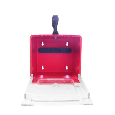 Caixa de Bloqueio Plástica com Alça para 8 Cadeados CBPA8 TAGOUT-bdea9bcb-5043-432f-b131-5b4f88dda901