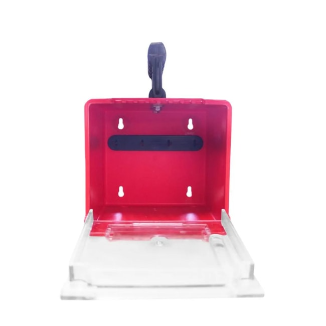 Caixa de Bloqueio Plástica com Alça para 8 Cadeados CBPA8 TAGOUT-daf4f77e-c014-40d9-bee0-0df39b298bf9
