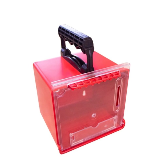 Caixa de Bloqueio Plástica com Alça para 8 Cadeados CBPA8 TAGOUT-e1075351-eef2-4238-9521-c78bb2e62cb0