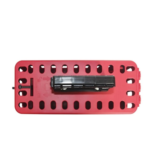 Caixa de Bloqueio Plástica para 26 Cadeados CBP26 TAGOUT-de7e7752-867d-4846-91a9-7327055a374d