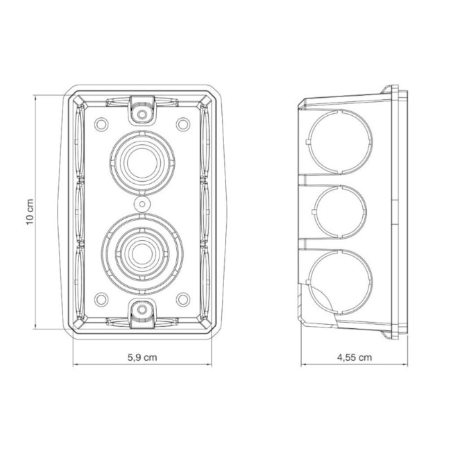 Caixa de Embutir 4x2 57500/041 TRAMONTINA ELETRIK-9285a408-02b1-46d9-9233-a765c0273af2