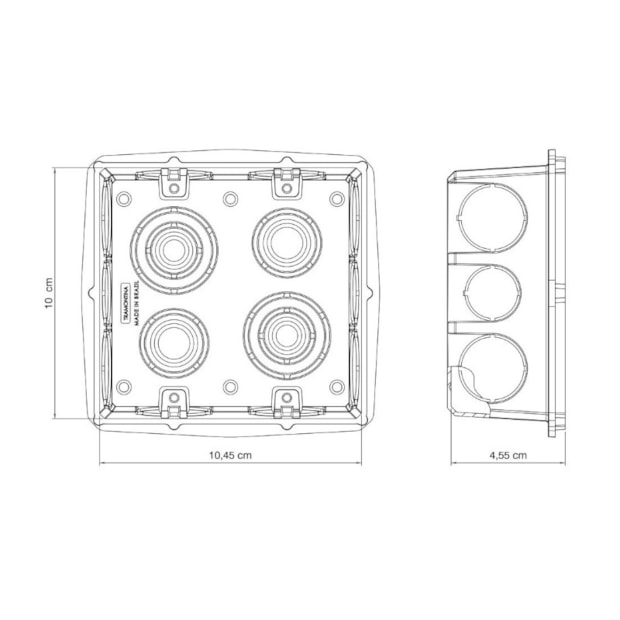Caixa de Embutir 4x4 57500/042 TRAMONTINA ELETRIK-623091d8-d04e-469e-bfd2-ffc6c1344144