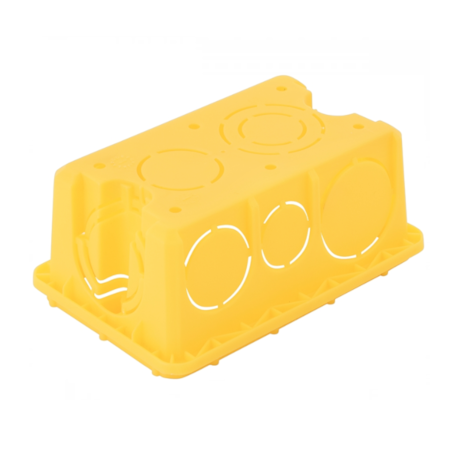Caixa de Embutir PVC 4x2 Retangular Amarela 57500044 TRAMONTINA ELETRIK-05a98096-abf1-422e-94f7-6fae4d4c1335