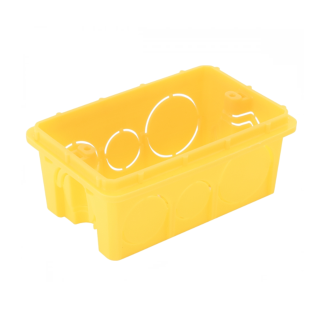 Caixa de Embutir PVC 4x2 Retangular Amarela 57500044 TRAMONTINA ELETRIK-2bca663e-8699-4c4a-bdc6-927bce67c8d9