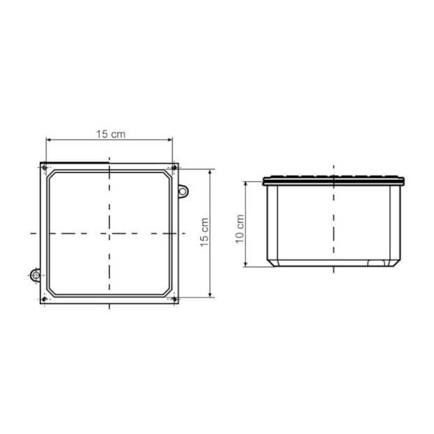 Caixa de Passagem 150x150 CP-1515 56123/002 TRAMONTINA ELETRIK-8d8c5ea9-dc28-48d1-b650-ac9b0795dfd5