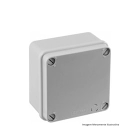 Caixa de Passagem PVC 300x220x120mm 914057 CEMAR