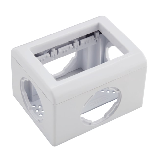 Caixa de Sobrepor 3 Postos para Eletrodutos e Canaletas Multiuso Branca 57304050 TRAMONTINA ELETRIK-79541c06-20b3-40ab-bc01-abe40eb4452a
