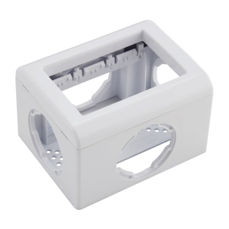 Caixa de Sobrepor 3 Postos para Eletrodutos e Canaletas Multiuso Branca 57304050 TRAMONTINA ELETRIK-efb2eb2d-6601-4717-8df6-8c1de02269e4