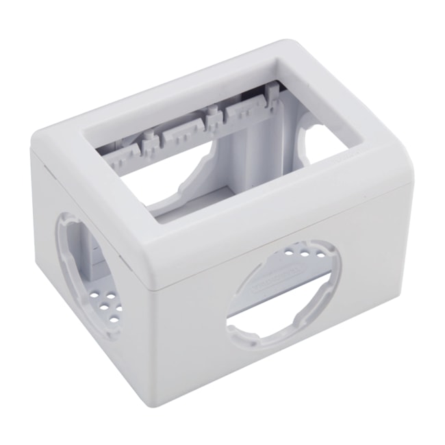 Caixa de Sobrepor 3 Postos para Eletrodutos e Canaletas Multiuso Branca 57304050 TRAMONTINA ELETRIK-3d7139f0-a795-4fe6-8b51-bebdc73799a5