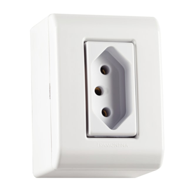Caixa de Sobrepor com 1 Tomada 2P+T 20 A 250V 57304003 LizFlex TRAMONTINA ELETRIK-4c0b2125-21c6-4e31-8418-a6f4bbc28692