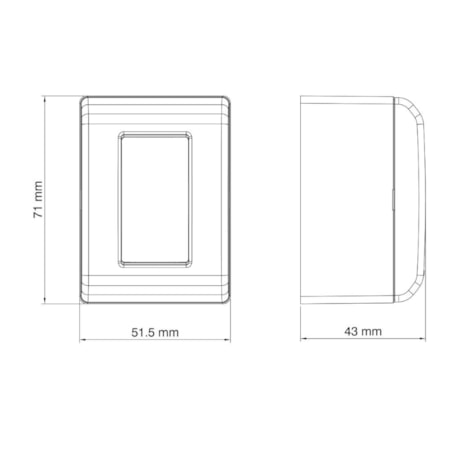 Caixa de Sobrepor com 1 Tomada 2P+T 20 A 250V 57304003 LizFlex TRAMONTINA ELETRIK-db9c7ce0-1426-41a9-b515-f7a9a9a95f41
