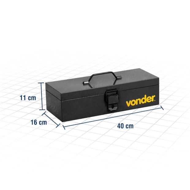 Caixa Metálica para Ferramentas 40cm 6115401611 VONDER-b241d107-9f72-463d-8aeb-773fc5f8aae3