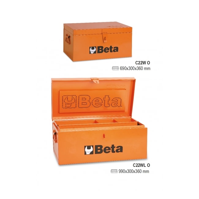 Caixa Metálica para Ferramentas 69cm com Bandeja C22W BETA-9df20251-8655-4cdc-a976-8018d67f20fa
