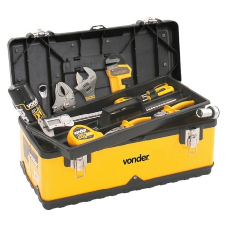 Caixa Metálica para Ferramentas com Capacidade para 8 Kg CMV 0380 VONDER-3760e3d9-e072-422e-8bd3-bf85c58e4795