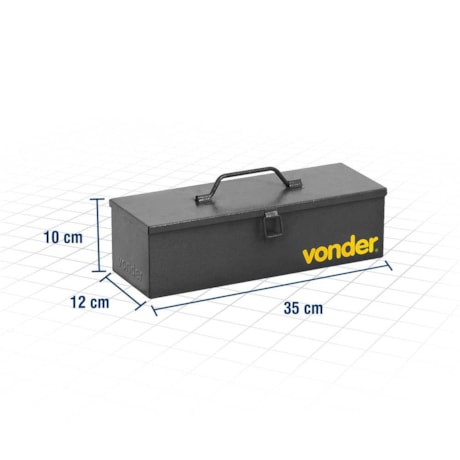 Caixa Metálica para Ferramentas Hobby 35cm 6115351211 VONDER-ed359d2c-b31f-4613-b926-697989db1316