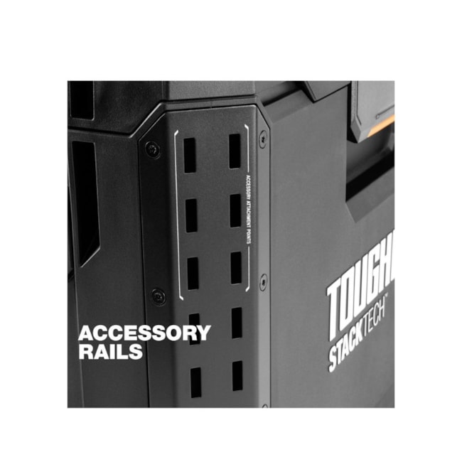 Caixa Organizadora de Ferramentas com Rodas Empilhável Stacktech 18