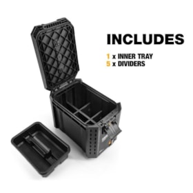 Caixa Organizadora de Ferramentas Compacta Empilhável Stacktech TB-B1-B-60C TOUGHBUILT