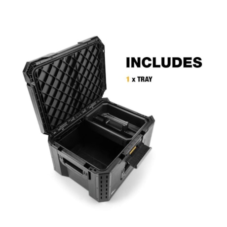 Caixa Organizadora de Ferramentas Grande Empilhável Stacktech TB-B1-B-50 TOUGHBUILT-6ab6dd93-a179-459b-bfee-885e292480fb