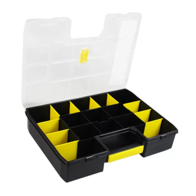 Caixa Organizadora Plástica com 17 Compartimentos Softmaster STST14026 STANLEY-e6bb22ce-e506-4393-9c82-8a12d39fdfbf