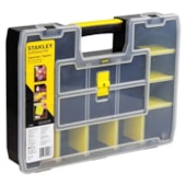Caixa Organizadora Plástica com 17 Compartimentos Softmaster STST14026 STANLEY Caixa Organizadora Plástica com 17 Compartimentos Softmaster STST14026 STANLEY