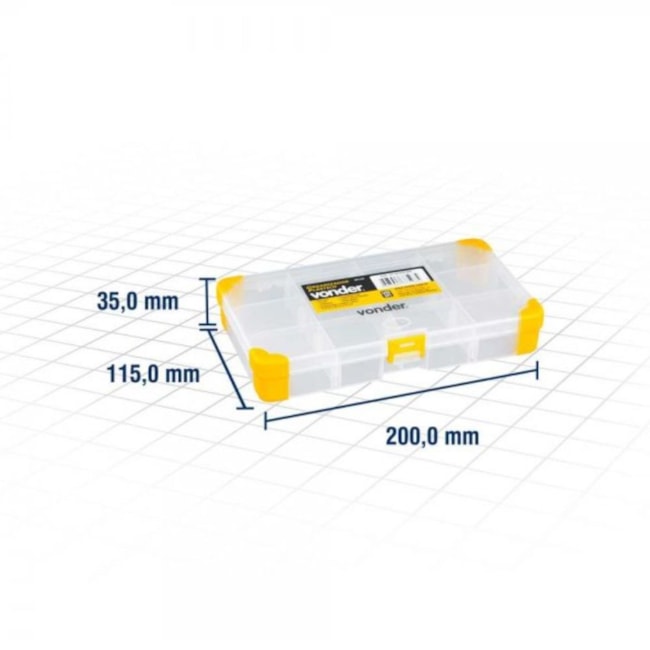Caixa Organizadora Plástica OPV070 VONDER-328a680b-c1dd-40a1-b9d6-40d5df228eb8