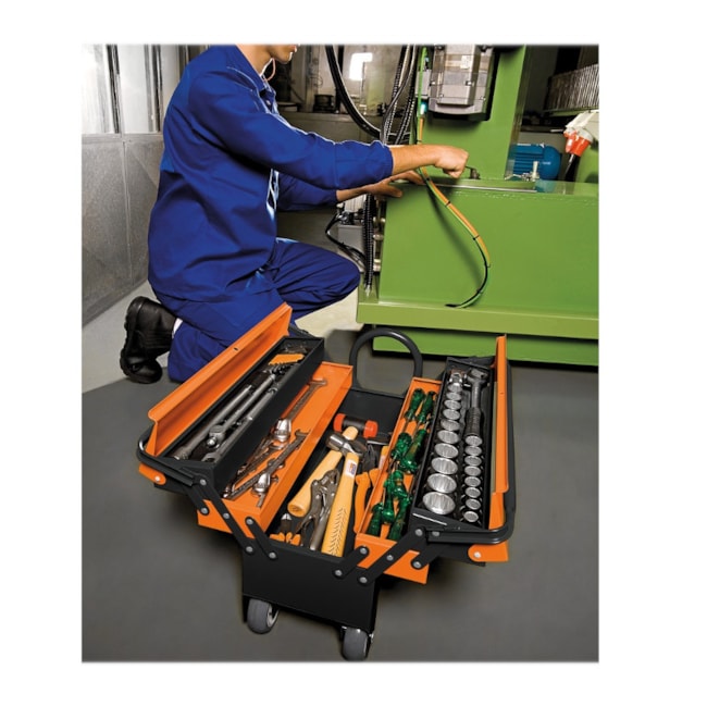 Caixa para Ferramenta Sanfonada com Rodas 5 Gavetas e 65 Peças 44952665 TRAMONTINA-1c8b03d1-4dc5-44c2-b116-c51f19593ff7