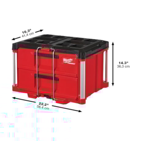 Caixa para Ferramentas com 2 Gavetas PACKOUT 48-22-8442 MILWAUKEE-d9731e21-f7c0-494c-99cd-36329ac1ca45