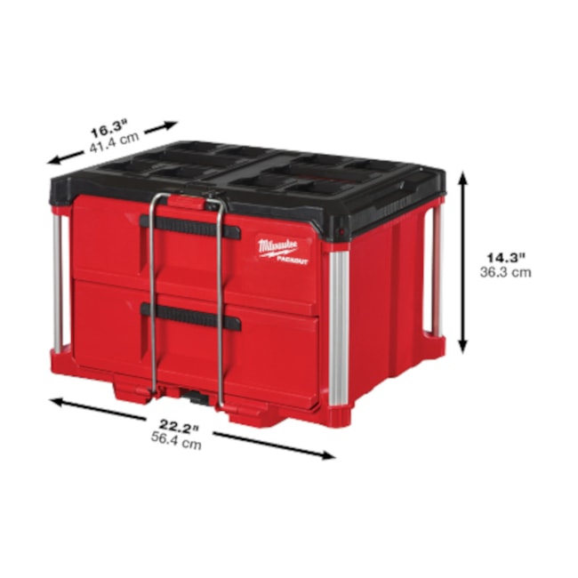 Caixa para Ferramentas com 2 Gavetas PACKOUT 48-22-8442 MILWAUKEE-7b43605e-3336-46a7-856a-fe58adff5b0a